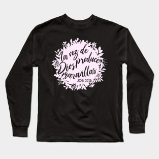 La Voz de Dios Long Sleeve T-Shirt